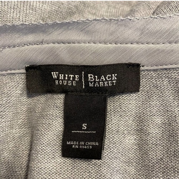 White House Black Market Silver Studded Cardigan - Picture 9 of 10